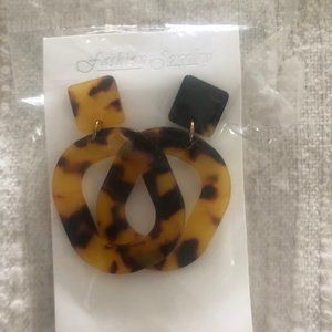 Tortoise Earrings